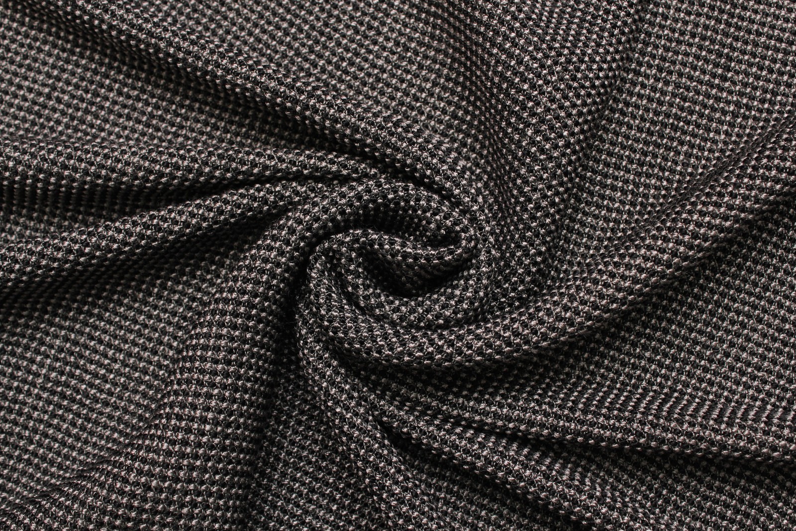 Жаккард Chanel Armani чёрно-серо-лиловый