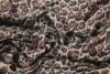 Жаккард для тренча R.Cavalli под леопарда чёрно-серо-коричневый 190 г/мп фото в интернет-магазине Ауратессу
