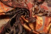 Шелк-деворе Versace рыжевато-коричневый фото в интернет-магазине Ауратессу