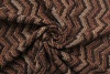 Джерси Missoni бежево-коричневое с узором зигзаг фото в интернет-магазине Ауратессу