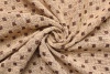 Ткань костюмная Chanel двухслойная коричнево-бежевая с рыжим фото в интернет-магазине Ауратессу