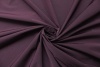 Ткань плащёво-курточная Dolce&Gabbana тёмно-фиолетовая на хлопке с водоотталкивающим эффектом