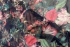 Шелк-шифон Gucci в графитово-синих тонах
