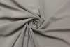 Ткань костюмная би-стрейч Armani молочно-чёрная меленькая клетка