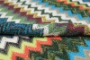 Джерси Missoni сине-зелёной гамме с добавлением белого фото в интернет-магазине Ауратессу