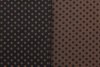 Жаккард-стрейч Gucci чёрно-коричневый в горошек