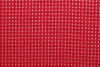 Ткань костюмная Chanel красная с серебряным крапом