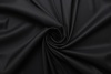 Шерсть стрейч костюмная Brioni чёрная с шёлком