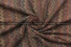 Джерси Missoni оливково-коричневое с узором зигзаг фото в интернет-магазине Ауратессу