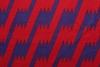 Ткань пальтовая Missoni красно-фиолетовый зиг-заг