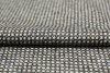 Шерсть-фланель чёрно-белая с синей клеткой фото в интернет-магазине Ауратессу