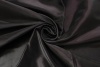 Тафта-атлас Valentino двухсторонняя шанжан черная
