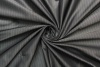 Ткань подкладочная Zegna чёрно-серая с серой полоской