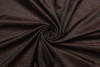Ткань подкладочная Zegna чёрно-коричневая с жаккардовой полоской