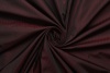 Ткань подкладочная Zegna чёрно-вишнёвая с чёрной полоской
