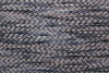 Костюмно-пальтовая ткань Chanel серо-синие нити на чёрной основе