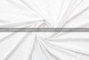 Трикотаж-стрейч белого цвета