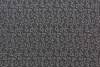 Жаккардовая подкладочная ткань Taffeta чёрно-стальная с мелким узором пейсли